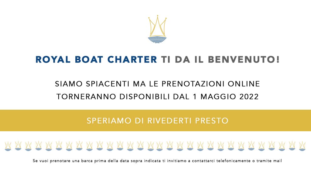 Prenotazioni disponibili dal 1 maggio 2022